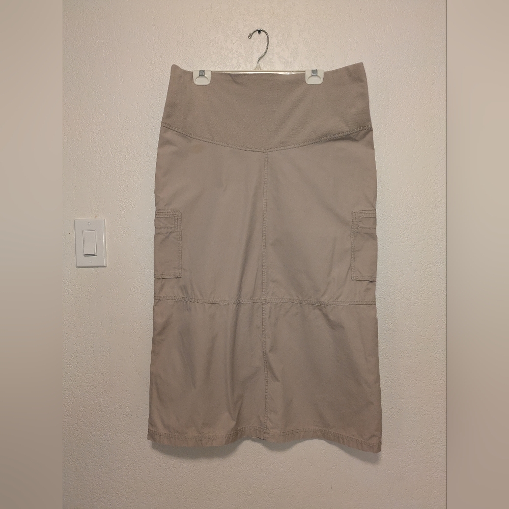 JoJo Maman Bebe Beige Maxi Skirt